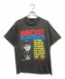 CHANGES（チェンジズ）の古着「90's moe knows/The Three Stooges Tee」｜ブラック