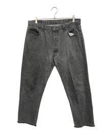 LEVI'S（リーバイス）の古着「先染め501デニムパンツ」｜ブラック