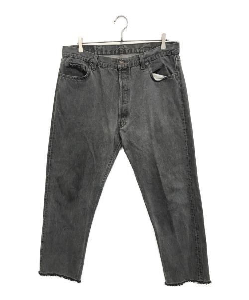 LEVI'S（リーバイス）LEVI'S (リーバイス) 先染め501デニムパンツ ブラック サイズ:W38 L34の古着・服飾アイテム
