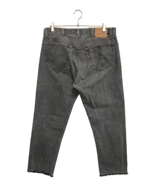 LEVI'S（リーバイス）LEVI'S (リーバイス) 先染め501デニムパンツ ブラック サイズ:W38 L34の古着・服飾アイテム