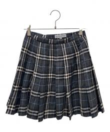Burberry's（バーバリーズ）の古着「チェックスカート」｜ブラック