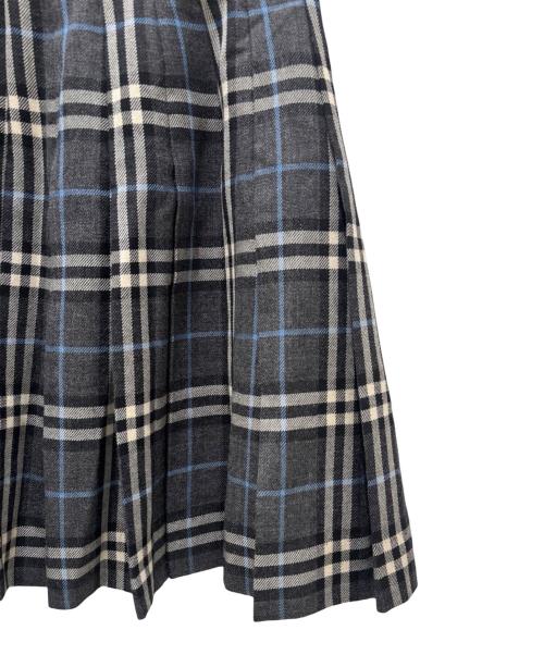 Burberry's（バーバリーズ）Burberry's (バーバリーズ) チェックスカート ブラック サイズ:150Aの古着・服飾アイテム