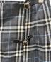 中古・古着 Burberry's (バーバリーズ) チェックスカート ブラック サイズ:150A：15000円