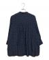 UNITED ARROWS (ユナイテッドアローズ) ドットカットジャガード シャツ ブラウス ネイビー サイズ:FREE：7000円