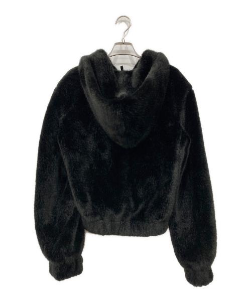 HELMUT LANG（ヘルムートラング）HELMUT LANG (ヘルムートラング) フェイクファージャケット ブラック サイズ:XSの古着・服飾アイテム