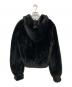 HELMUT LANG (ヘルムートラング) フェイクファージャケット ブラック サイズ:XS：30000円