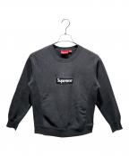 SUPREMEシュプリーム）の古着「15FW Box Logo Crewneck」｜ブラック