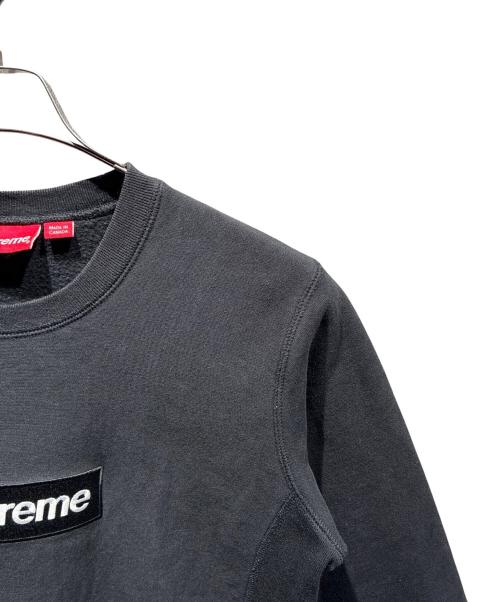 SUPREME（シュプリーム）SUPREME (シュプリーム) 15FW Box Logo Crewneck ブラック サイズ:Sの古着・服飾アイテム
