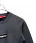 SUPREME (シュプリーム) 15FW Box Logo Crewneck ブラック サイズ:S：30000円
