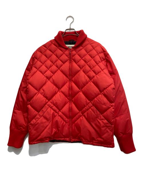 J.PRESS（ジェイプレス）J.PRESS (ジェイプレス) キルティングダウンジャケット レッド サイズ:Lの古着・服飾アイテム