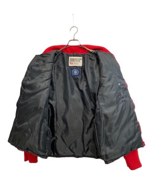 J.PRESS（ジェイプレス）J.PRESS (ジェイプレス) キルティングダウンジャケット レッド サイズ:Lの古着・服飾アイテム