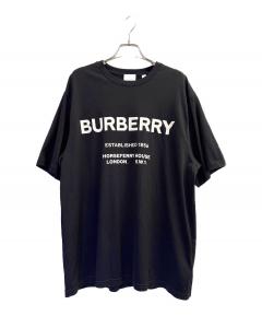中古・古着通販】BURBERRY (バーバリー) ロゴTシャツ ホワイト サイズ