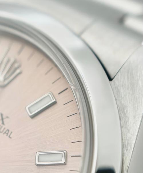 ROLEX（ロレックス）ROLEX (ロレックス) Oyster Perpetual 31 オイスターパーペチュアル 31 Ref.77080  31mm ピンク文字盤 ピンク文字盤 サイズ:31mm/16cmの古着・服飾アイテム