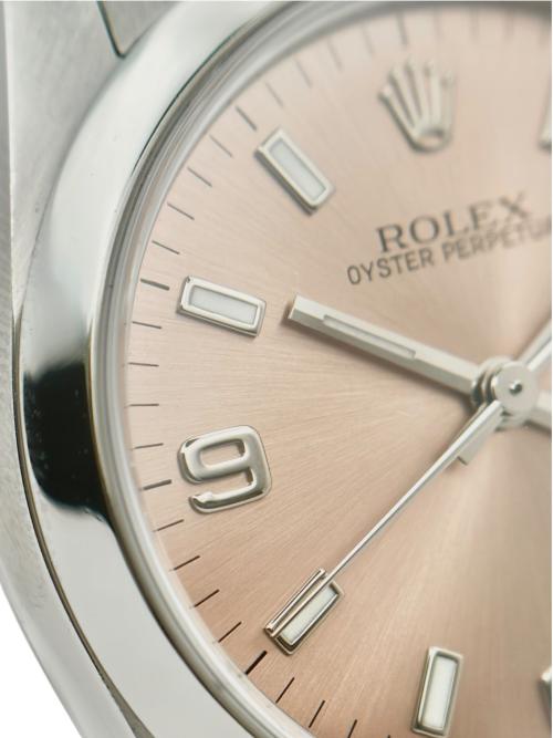 ROLEX（ロレックス）ROLEX (ロレックス) Oyster Perpetual 31 オイスターパーペチュアル 31 Ref.77080  31mm ピンク文字盤 ピンク文字盤 サイズ:31mm/16cmの古着・服飾アイテム