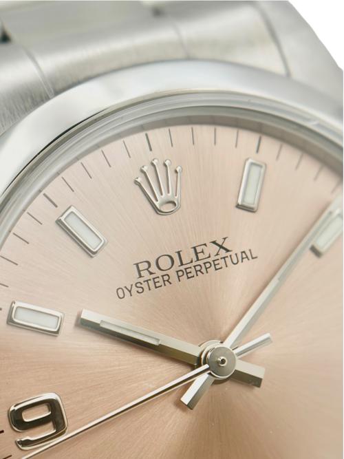 ROLEX（ロレックス）ROLEX (ロレックス) Oyster Perpetual 31 オイスターパーペチュアル 31 Ref.77080  31mm ピンク文字盤 ピンク文字盤 サイズ:31mm/16cmの古着・服飾アイテム