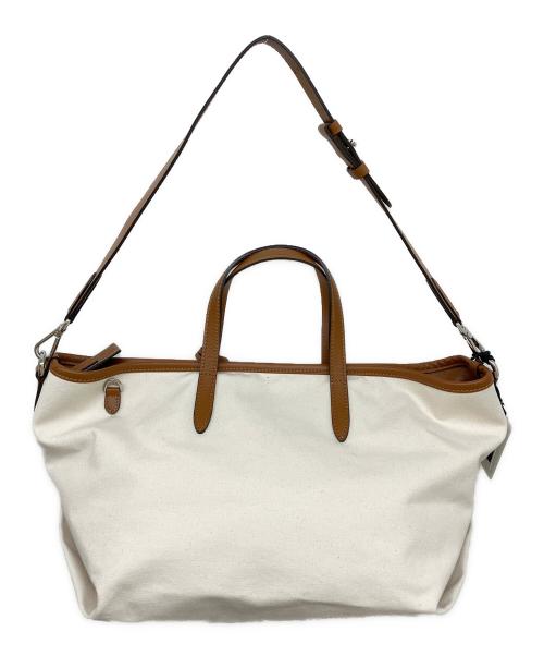 GIANNI CHIARINI（ジャンニ キアリーニ）GIANNI CHIARINI (ジャンニ キアリーニ) 2WAYバッグ ベージュの古着・服飾アイテム
