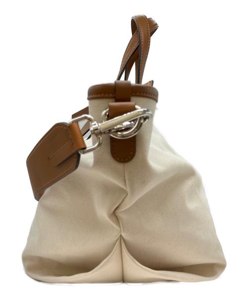 GIANNI CHIARINI（ジャンニ キアリーニ）GIANNI CHIARINI (ジャンニ キアリーニ) 2WAYバッグ ベージュの古着・服飾アイテム