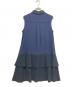 GRACE CLASS (グレースクラス) ビジューロゴ配色ワンピース ネイビー サイズ:SIZE 36：5000円