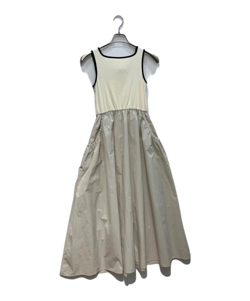 Lily Brown（リリーブラウン）Lily Brown (リリーブラウン) クロスデザインドッキングワンピース　25SS　LWCO254028 アイボリー サイズ:ONE 未使用品の古着・服飾アイテム