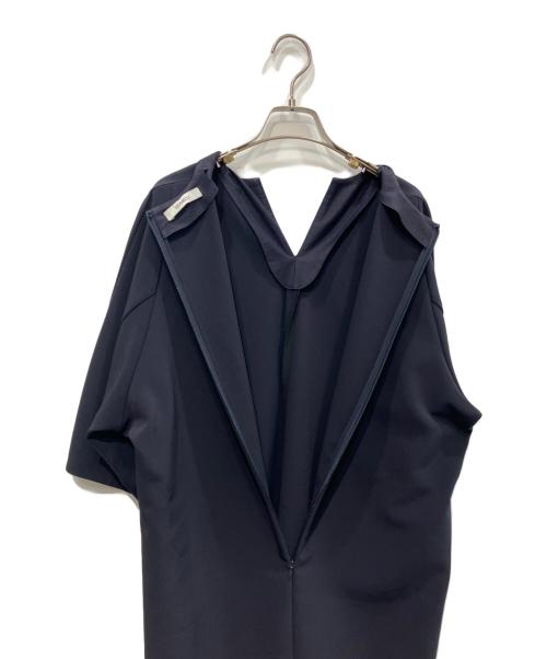 DOMELLE（ドメル）DOMELLE (ドメル) キーネックワンピース　A3141FA156 ネイビー サイズ:9の古着・服飾アイテム