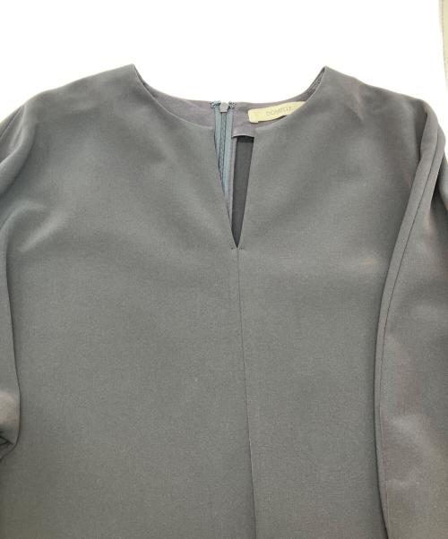 DOMELLE（ドメル）DOMELLE (ドメル) キーネックワンピース　A3141FA156 ネイビー サイズ:9の古着・服飾アイテム