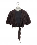 Venitヴェニット）の古着「BUMPY KNIT」｜ブラウン