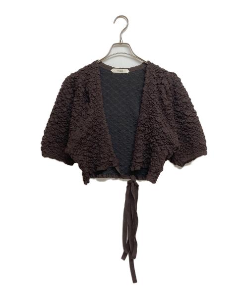 Venit（ヴェニット）Venit (ヴェニット) BUMPY KNIT ブラウン サイズ:SIZE38の古着・服飾アイテム