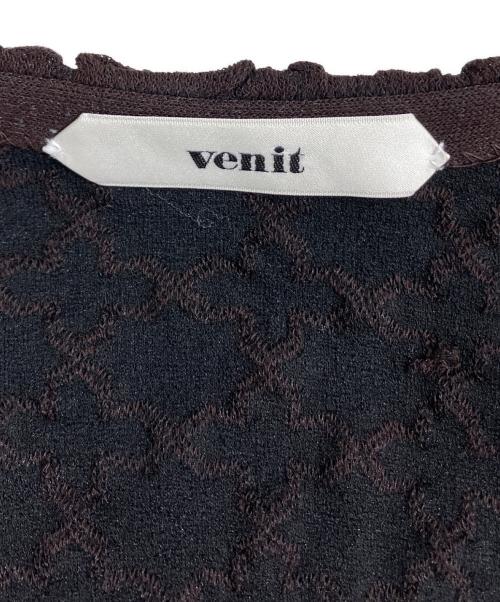 Venit（ヴェニット）Venit (ヴェニット) BUMPY KNIT ブラウン サイズ:SIZE38の古着・服飾アイテム