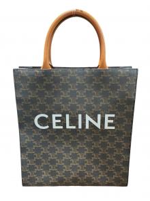 CELINE（セリーヌ）の古着「スモールバーティカルカバ」｜タン