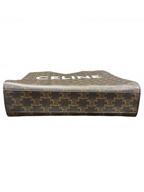 CELINE（セリーヌ）CELINE (セリーヌ) スモールバーティカルカバ タンの古着・服飾アイテム