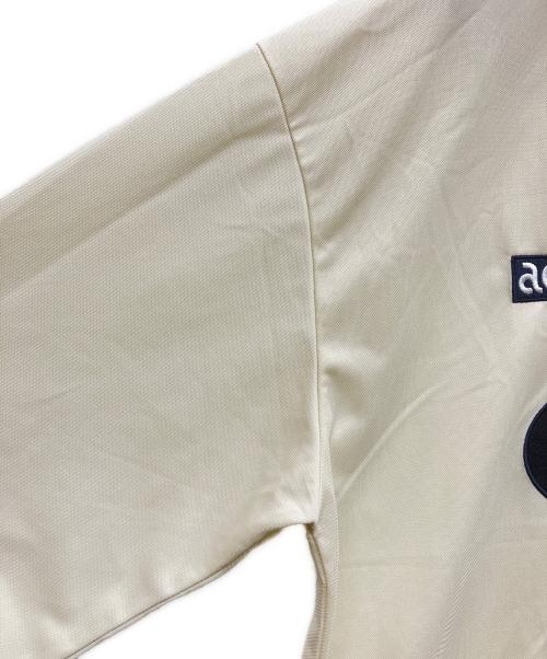 oneohtrix point never（ワンオートリックス・ポイント・ネヴァー）oneohtrix point never (ワンオートリックス・ポイント・ネヴァー) Again Soccer Tee アイボリー サイズ:XXLの古着・服飾アイテム