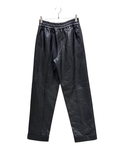 CELINE（セリーヌ）CELINE (セリーヌ) Lambskin Pants/ラムスキンパンツ/RP0BV282D.38NO ブラック サイズ:38の古着・服飾アイテム