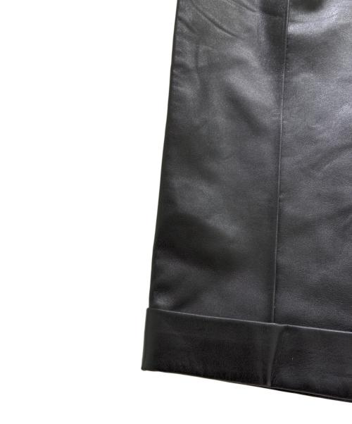 CELINE（セリーヌ）CELINE (セリーヌ) Lambskin Pants/ラムスキンパンツ/RP0BV282D.38NO ブラック サイズ:38の古着・服飾アイテム