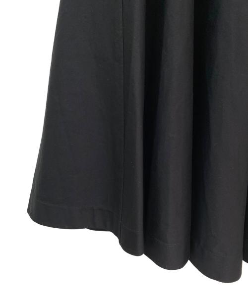 CELINE（セリーヌ）CELINE (セリーヌ) トリオンフ コットンツイルスカート ブラック サイズ:36の古着・服飾アイテム