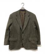 BROOKS BROTHERS×Harris Tweedブルックスブラザーズ×ハリスツイード）の古着「ヘリンボーン2Bテーラードジャケット」｜オリーブ