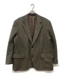 BROOKS BROTHERS×Harris Tweed（ブルックスブラザーズ×ハリスツイード）の古着「ヘリンボーン2Bテーラードジャケット」｜オリーブ