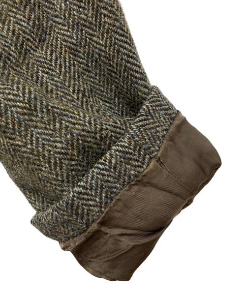 BROOKS BROTHERS（ブルックスブラザーズ）BROOKS BROTHERS (ブルックスブラザーズ) Harris Tweed (ハリスツイード) ヘリンボーン2Bテーラードジャケット オリーブ サイズ:44REGの古着・服飾アイテム