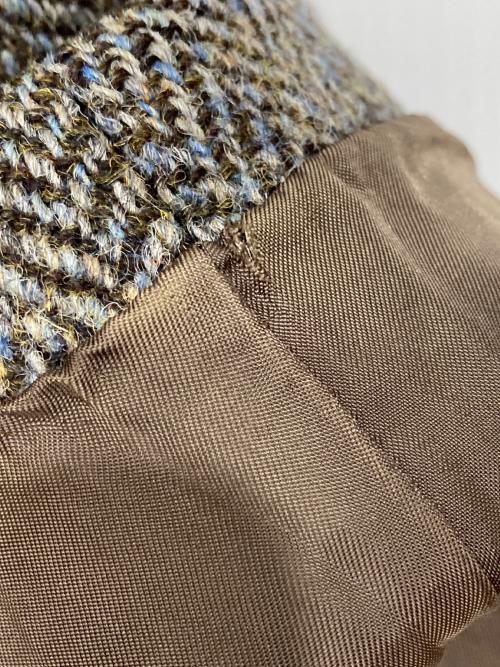 BROOKS BROTHERS（ブルックスブラザーズ）BROOKS BROTHERS (ブルックスブラザーズ) Harris Tweed (ハリスツイード) ヘリンボーン2Bテーラードジャケット オリーブ サイズ:44REGの古着・服飾アイテム