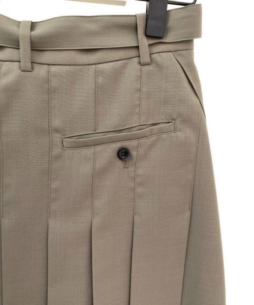 sacai（サカイ）sacai (サカイ) Suiting Skirt オリーブ サイズ:1の古着・服飾アイテム