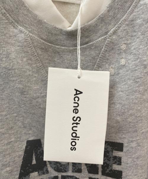 Acne studios（アクネ ストゥディオズ）Acne studios (アクネ ストゥディオズ) レイヤードノースリーブスウェット グレー サイズ:XSの古着・服飾アイテム
