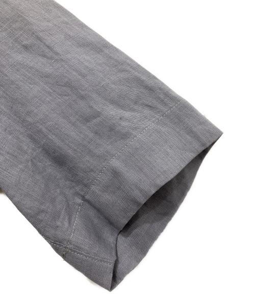 NIGEL CABOURN（ナイジェルケーボン）NIGEL CABOURN (ナイジェルケーボン) リネンスキッパーシャツ ブルー サイズ:6 未使用品の古着・服飾アイテム