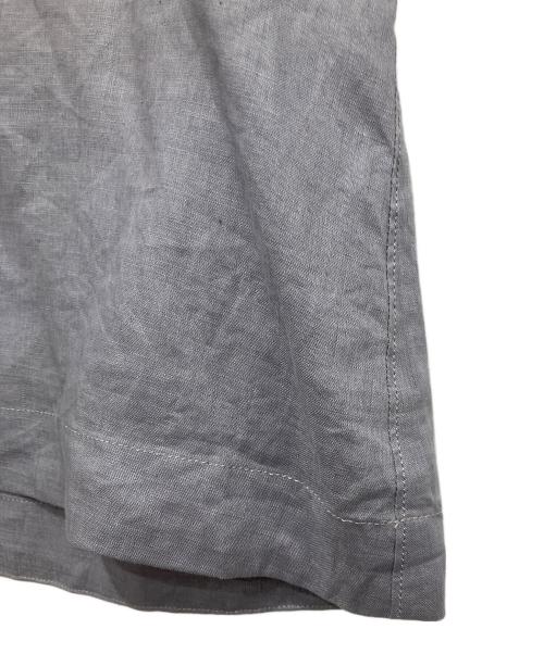 NIGEL CABOURN（ナイジェルケーボン）NIGEL CABOURN (ナイジェルケーボン) リネンスキッパーシャツ ブルー サイズ:6 未使用品の古着・服飾アイテム