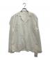 anuke（アンヌーク）の古着「Cutwork Opencollar Shirts」｜ホワイト