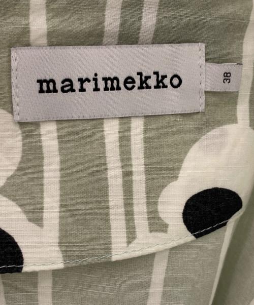 marimekko（マリメッコ）marimekko (マリメッコ) Stasia Lammet スカート グリーン サイズ:38の古着・服飾アイテム