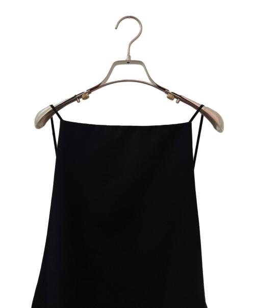 AURALEE（オーラリー）AURALEE (オーラリー) TROPICAL WOOL KID MOHAIR DRESS ブラックの古着・服飾アイテム