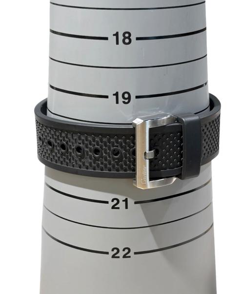 Cartier（カルティエ）Cartier (カルティエ) Calibre de Cartier Diver カリブル ドゥ カルティエ ダイバー Ref.W7100055 42mm 黒文字盤 黒文字盤 サイズ:42mm/15.5-20.5cmの古着・服飾アイテム
