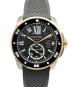 Cartier（カルティエ）の古着「Calibre de Cartier Diver カリブル ドゥ カルティエ ダイバー Ref.W7100055 42mm 黒文字盤」｜黒文字盤