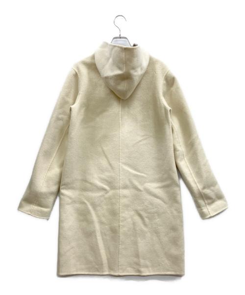theory（セオリー）theory (セオリー) カシミヤ混ダブルフェイスフーデットコート アイボリー サイズ:Pの古着・服飾アイテム
