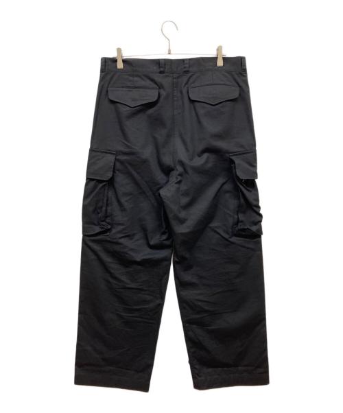 waiper（ワイパー）waiper (ワイパー) フランス軍 M-47 カーゴパンツ ブラック サイズ:15の古着・服飾アイテム