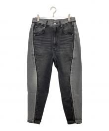 1691（イチロクキューイチ）の古着「Twisted 3D Sarouel Denim」｜ブラック